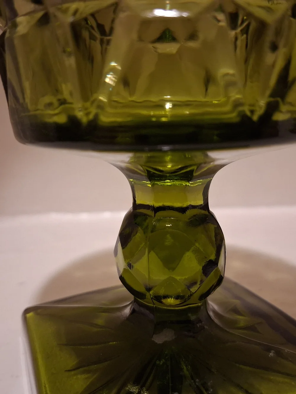 Vintage Indiana Glass Colony Park Lane Goblet